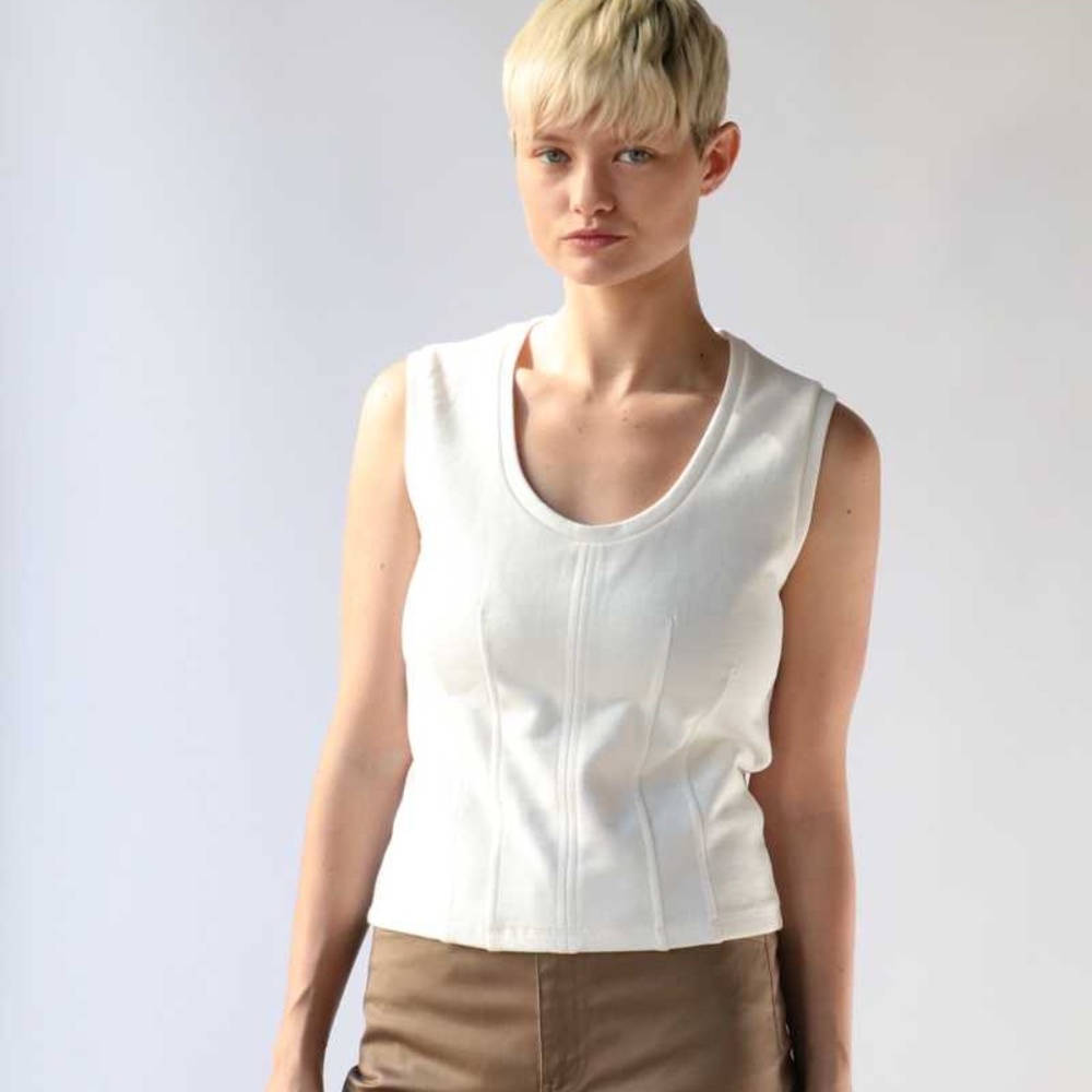 Proenza Schouler White Label Sweatshirt Tank Top